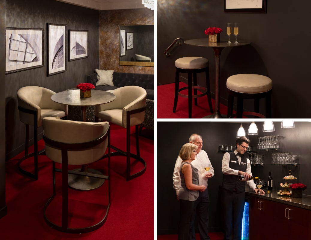 Furniture and accents used in this interior design project in Oshkosh, WI